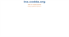 Desktop Screenshot of lnx.codda.org